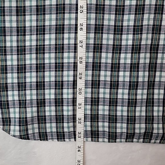 Express Rider BIG MAN Pearl Snap Plaid Western Short Sleeve Shirt Mens 2X XXL - Picture 7 of 11